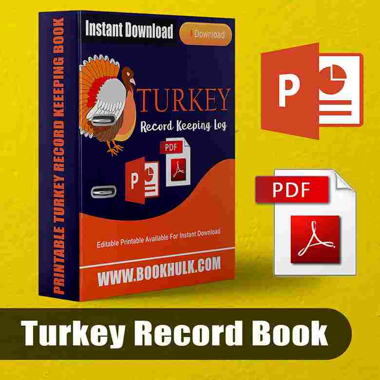 Printable Turkey Record Keeping Form